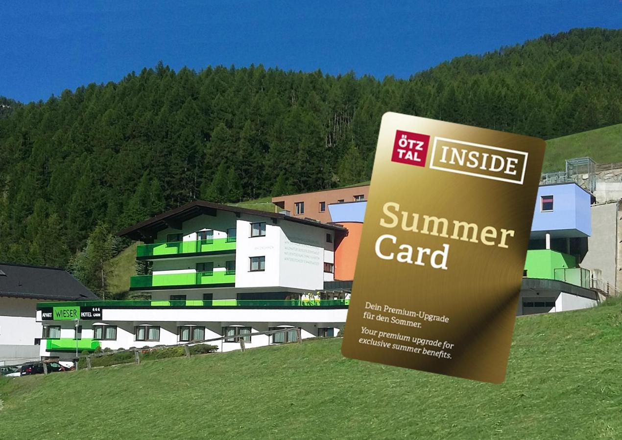Apart Hotel Garni Wieser Sölden Eksteriør bilde